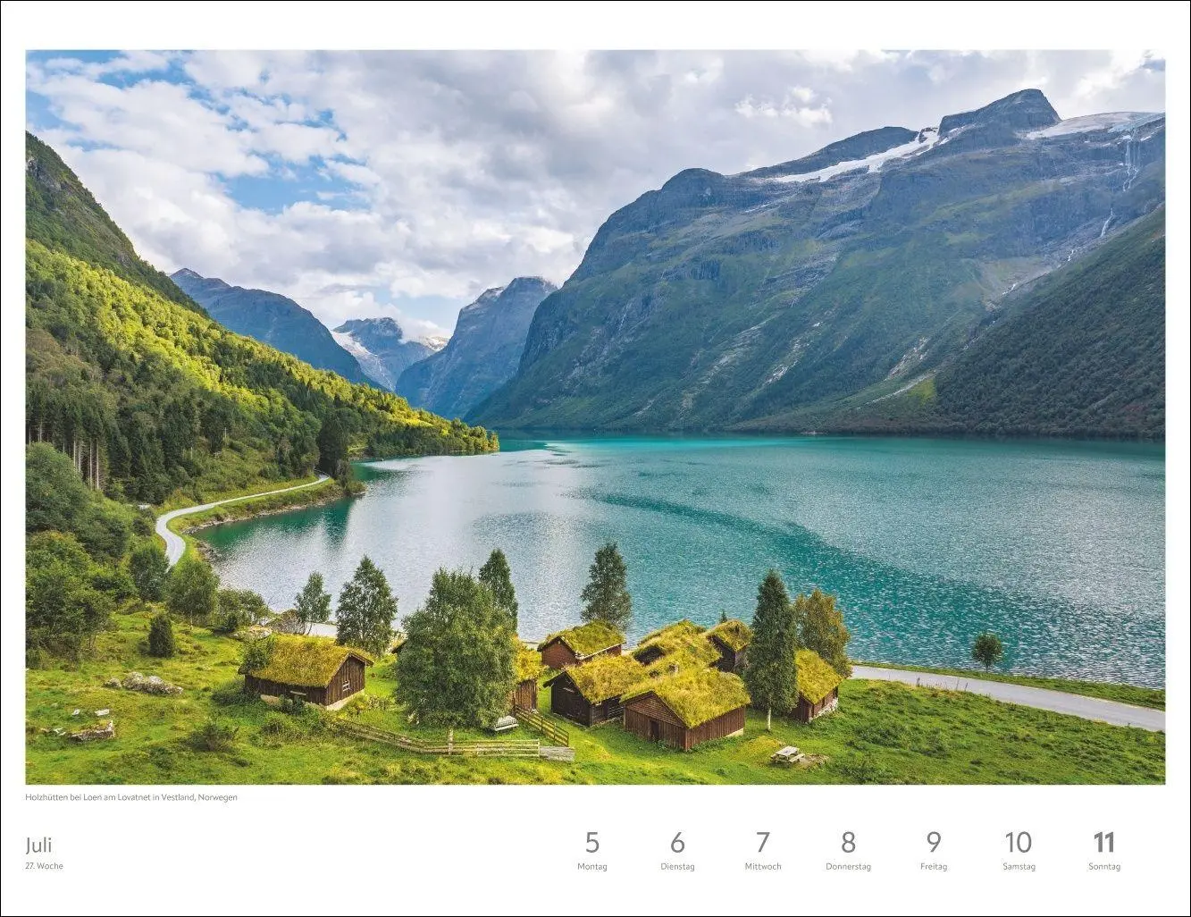 Bild: 9783840040573 | Zauber des Nordens Großer Wochenkalender 2027 - Jede Woche ein...
