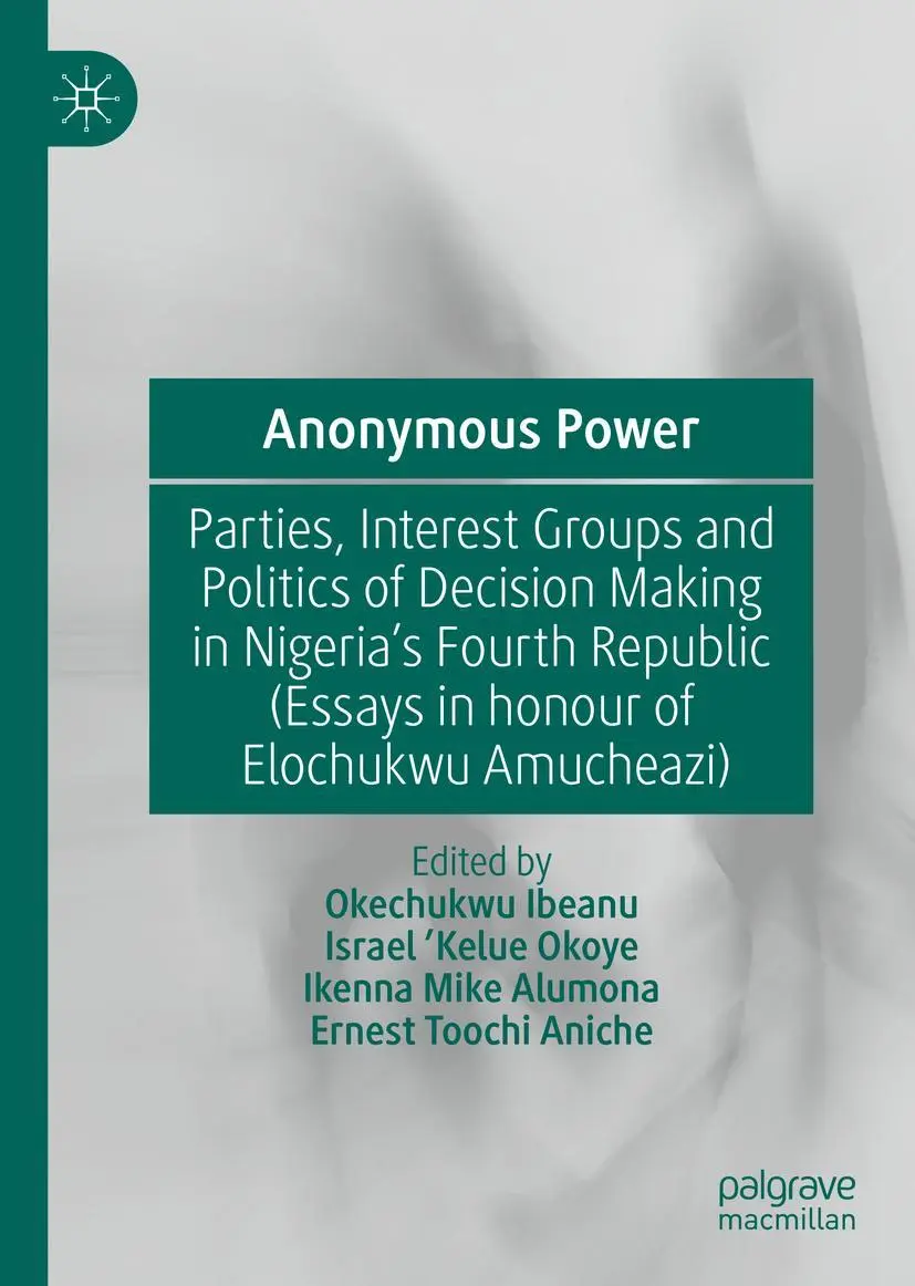 Cover: 9789811660573 | Anonymous Power | Okechukwu Ibeanu (u. a.) | Buch | xxviii | Englisch