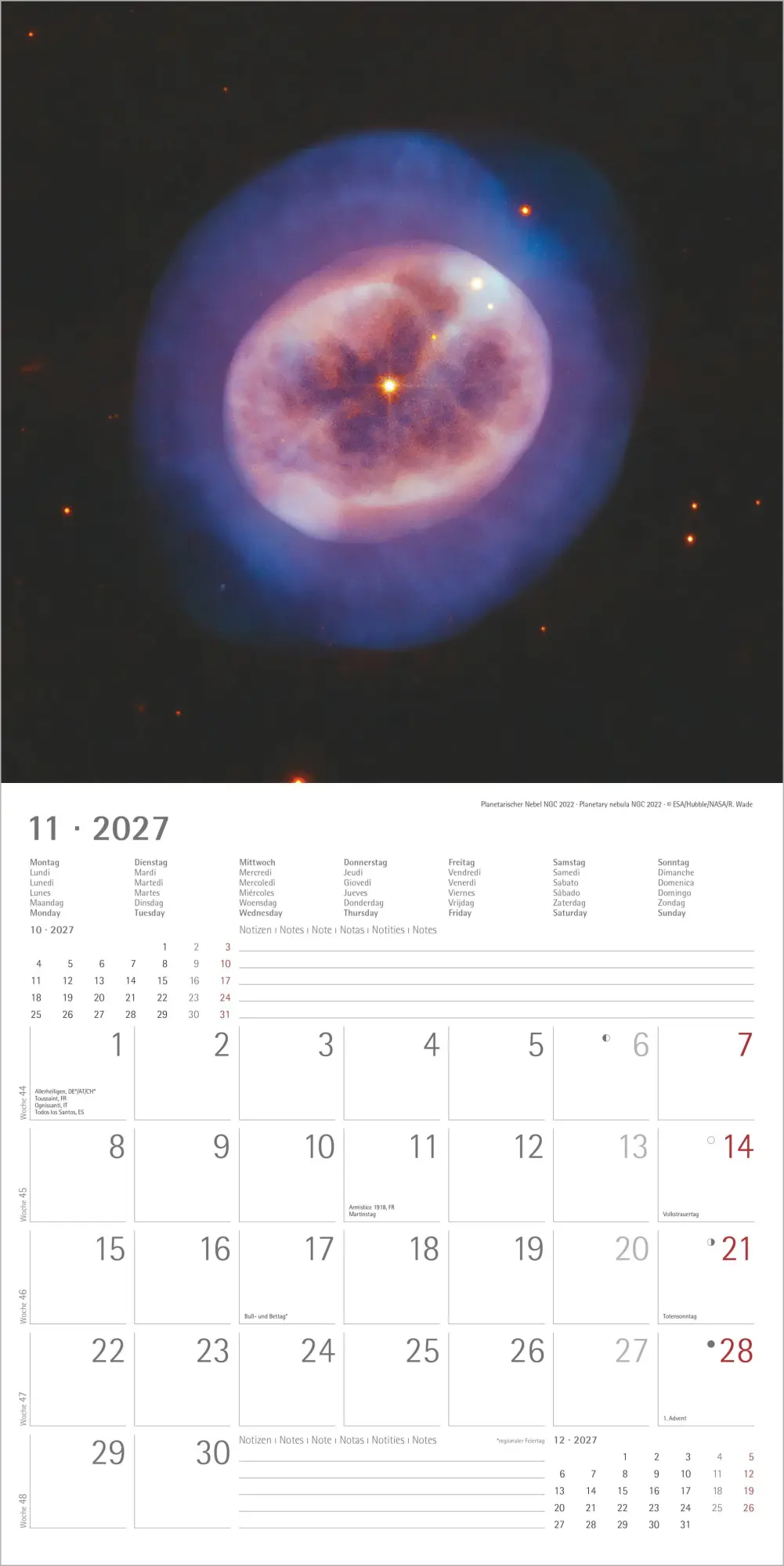 Bild: 4069095010673 | Space 2027 | Neumann Verlage GmbH &amp; Co KG | Kalender | 14 S. | Deutsch