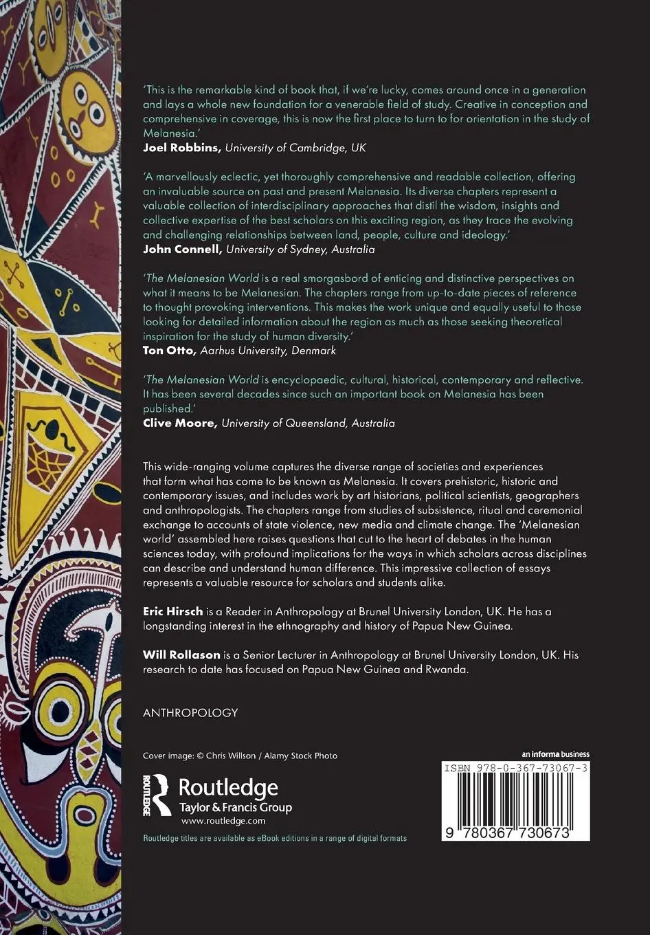 Rückseite: 9780367730673 | The Melanesian World | Eric Hirsch (u. a.) | Taschenbuch | Englisch