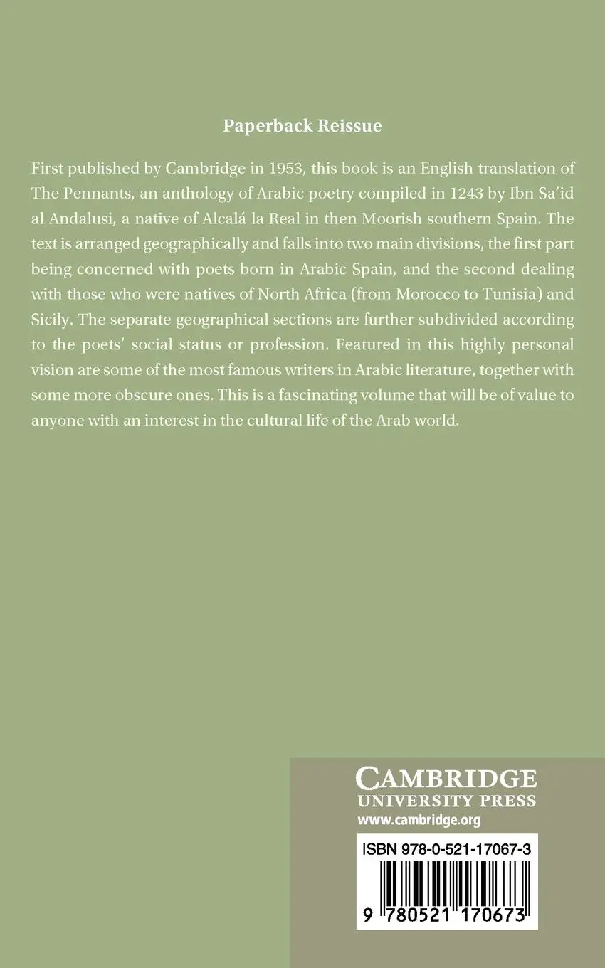 Rückseite: 9780521170673 | Moorish Poetry | Arthur John Arberry | Taschenbuch | Englisch | 2011