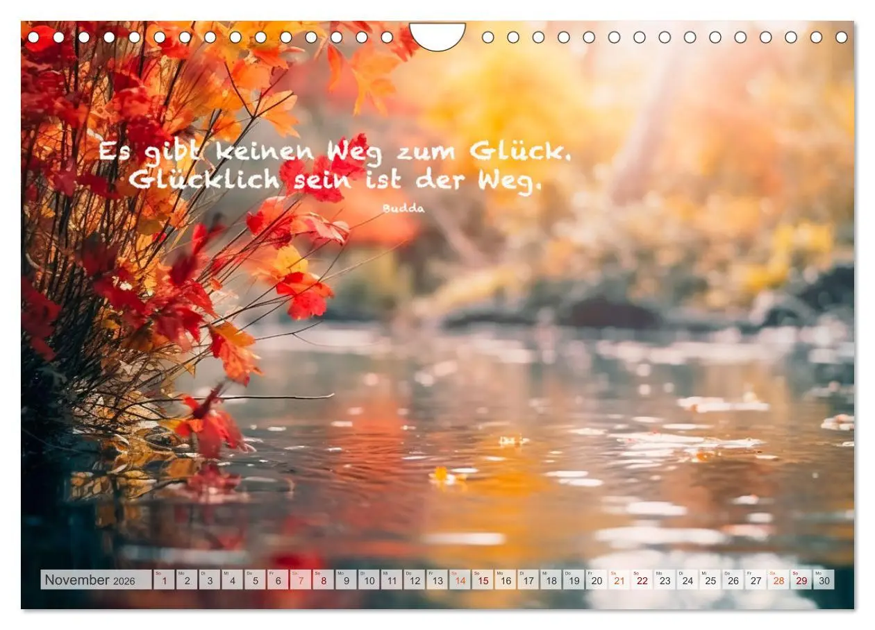 Bild: 9783457380673 | Meditation und innerer Frieden (Wandkalender 2026 DIN A4 quer),...