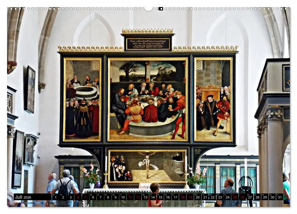 Bild: 9783457760673 | Rund um Martin Luther (hochwertiger Premium Wandkalender 2026 DIN...