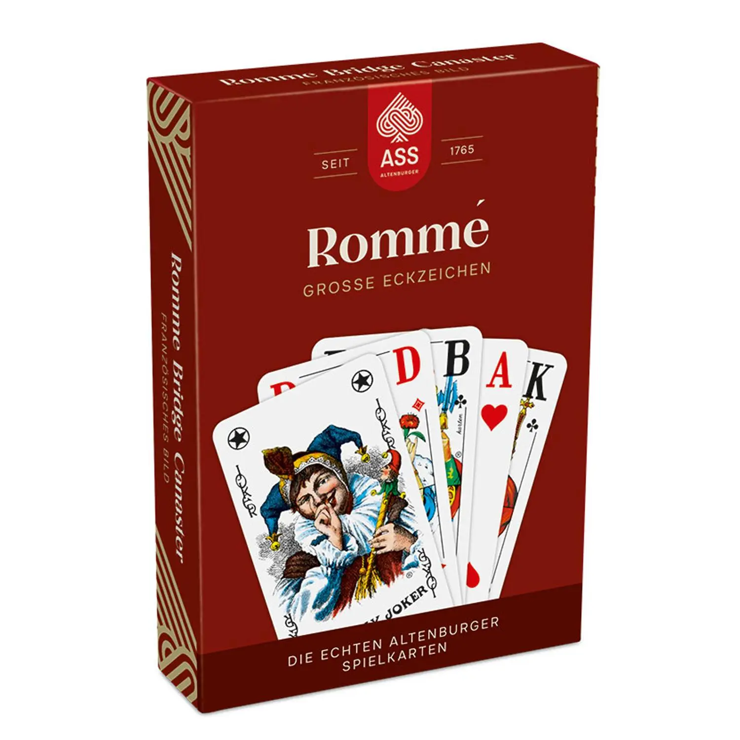 Cover: 4042677700773 | Senioren Rommé, französisches Bild | ASS Altenburger | Spiel | Deutsch