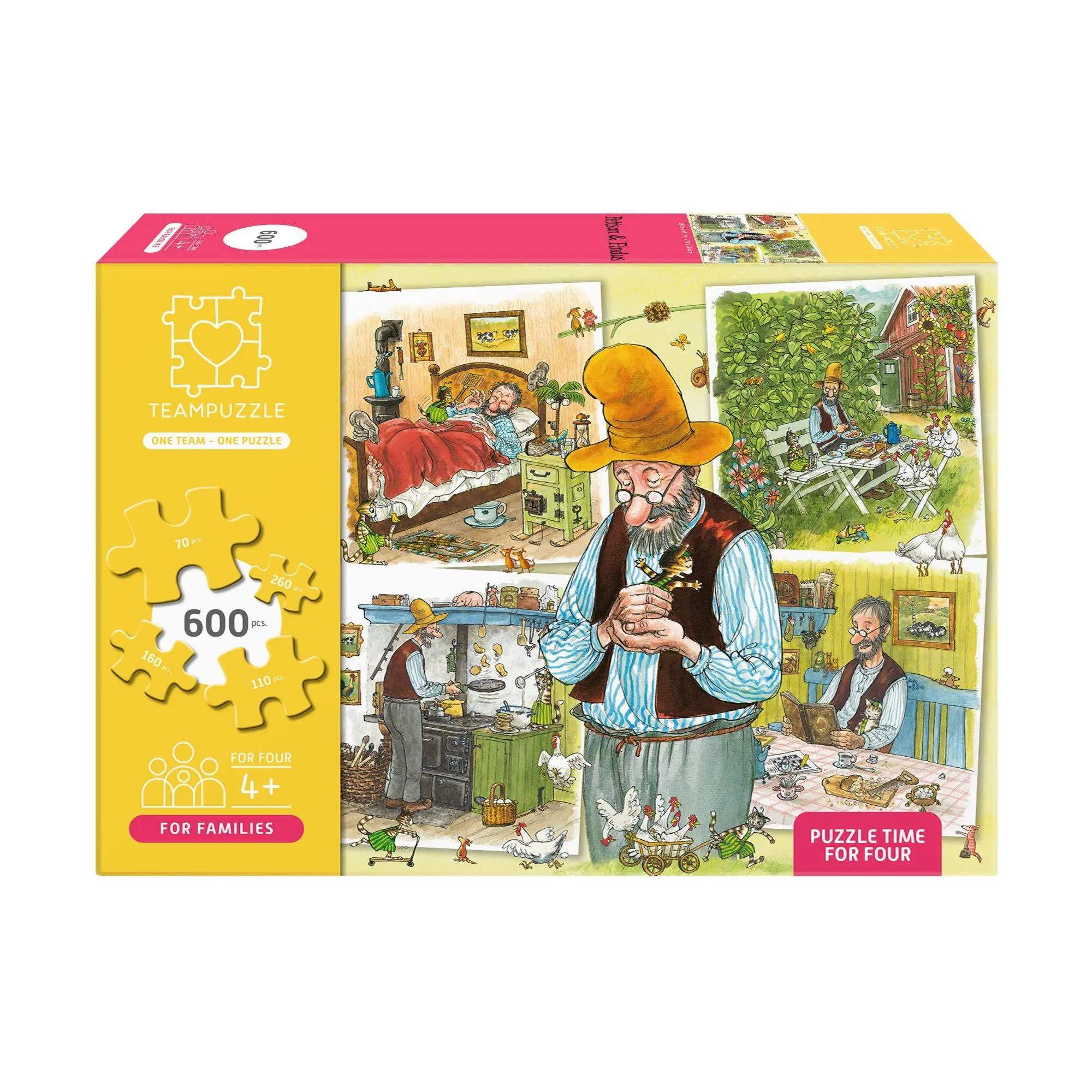 Cover: 4262481530773 | Petterson und Findus | FOR FAMILIES T600 | Spiel | 5105 | Deutsch