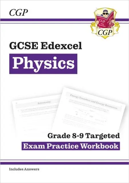 Cover: 9781789080773 | GCSE Physics Edexcel Grade 8-9 Targeted Exam Practice Workbook...