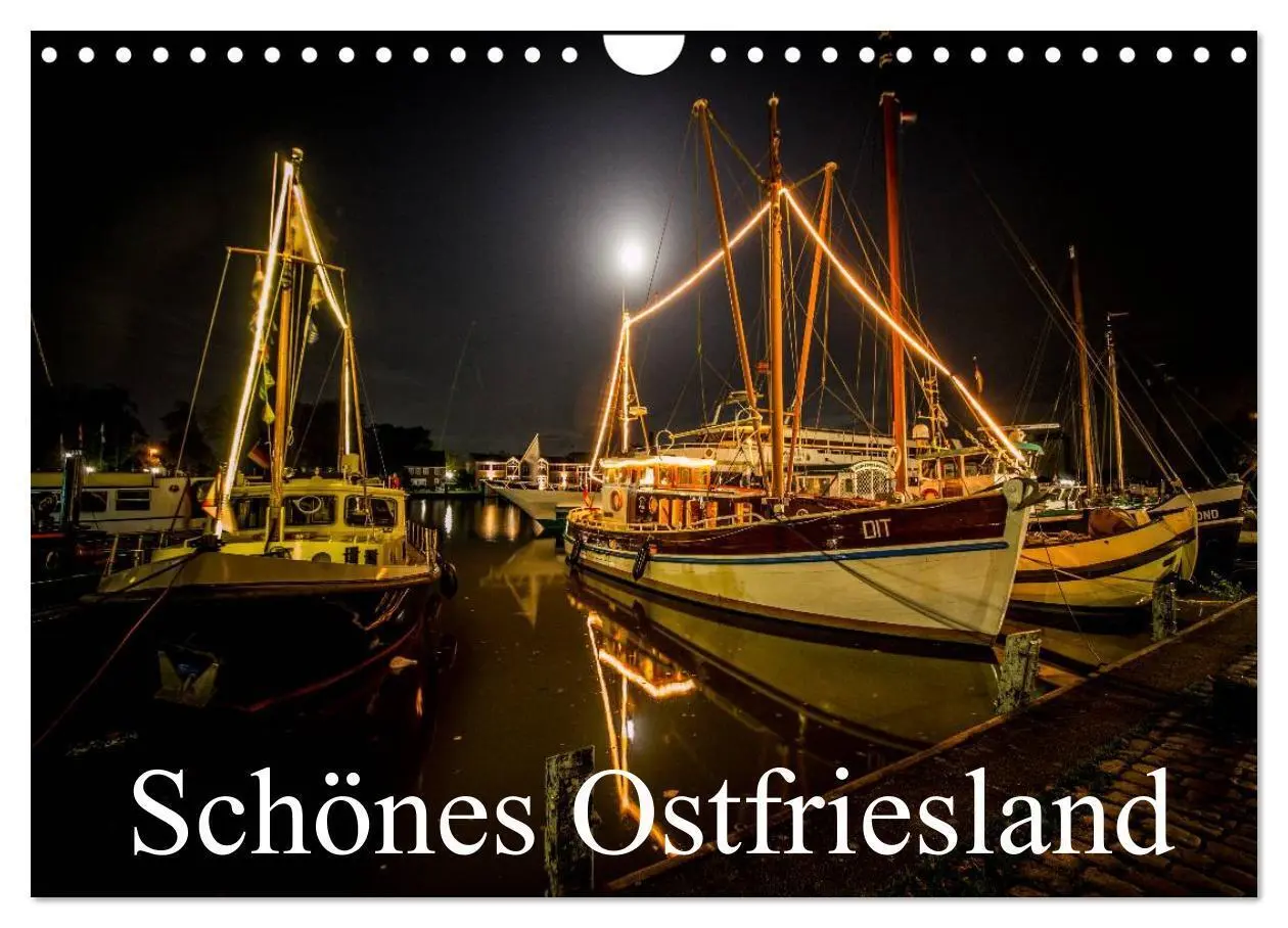 Cover: 9783435730773 | Schönes Ostfriesland (Wandkalender 2025 DIN A4 quer), CALVENDO...