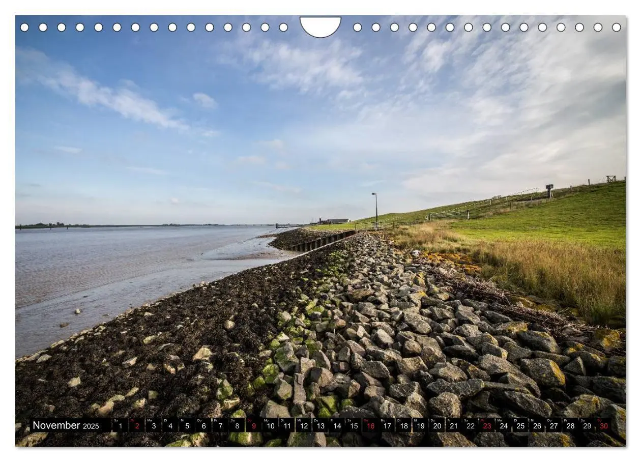 Bild: 9783435730773 | Schönes Ostfriesland (Wandkalender 2025 DIN A4 quer), CALVENDO...