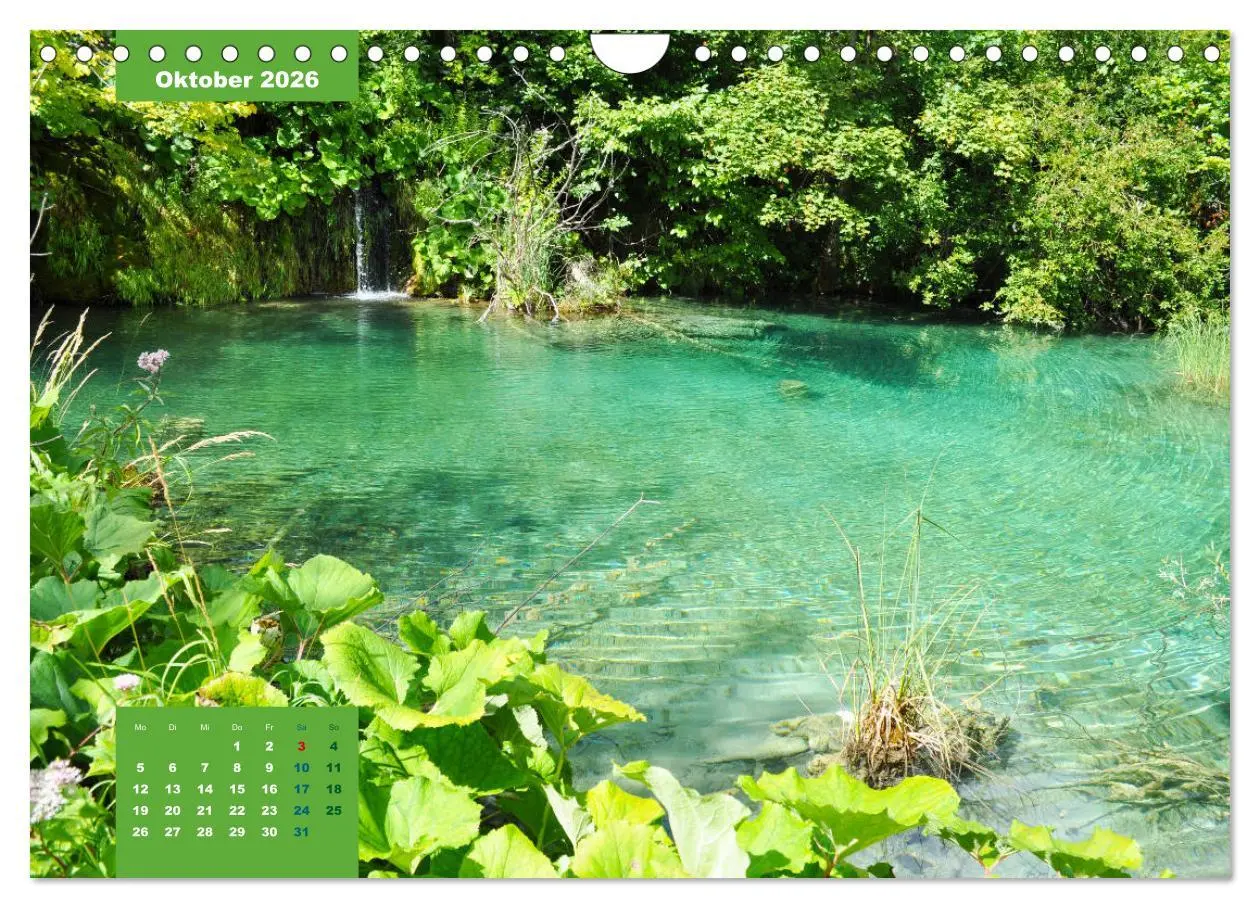 Bild: 9783457680773 | Erlebe mit mir die Wasserwelt der Plitvicer Seen (Wandkalender 2026...