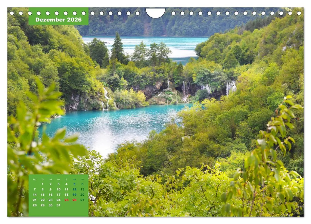 Bild: 9783457680773 | Erlebe mit mir die Wasserwelt der Plitvicer Seen (Wandkalender 2026...
