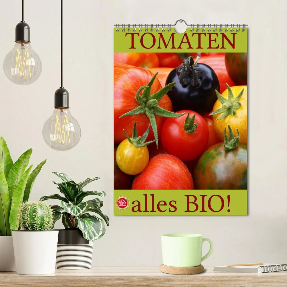 Bild: 9783516460773 | Tomaten - Alles BIO! (Wandkalender 2026 DIN A4 hoch), CALVENDO...