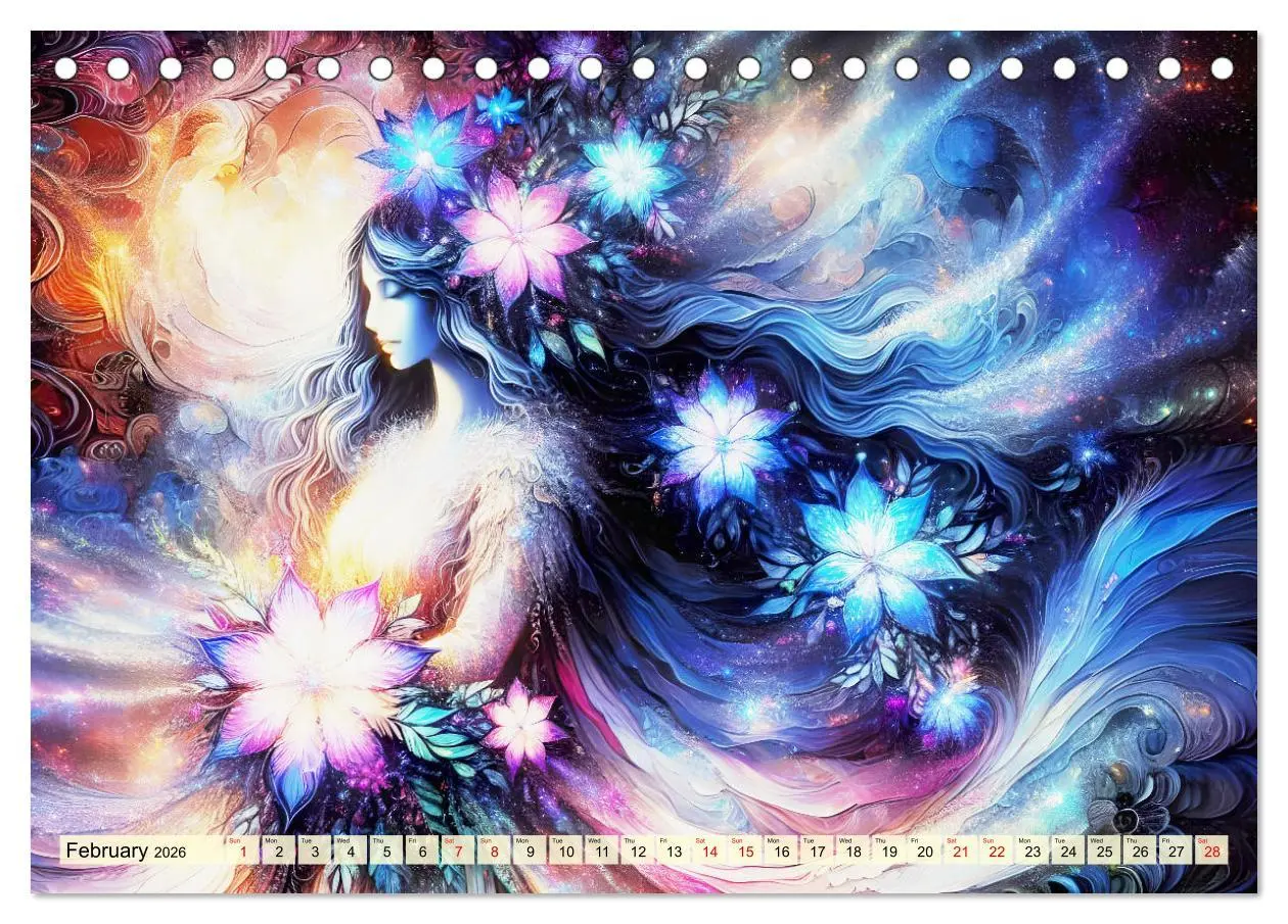 Bild: 9783516530773 | The flower elves Enchanting harmony (Desk Calendar 2026 DIN A5...