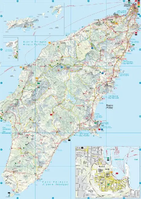 Bild: 9783707910773 | Freytag &amp; Berndt Autokarte Rhodos. Rhodes. Rodi; Rodos; Rodas; Rodosz