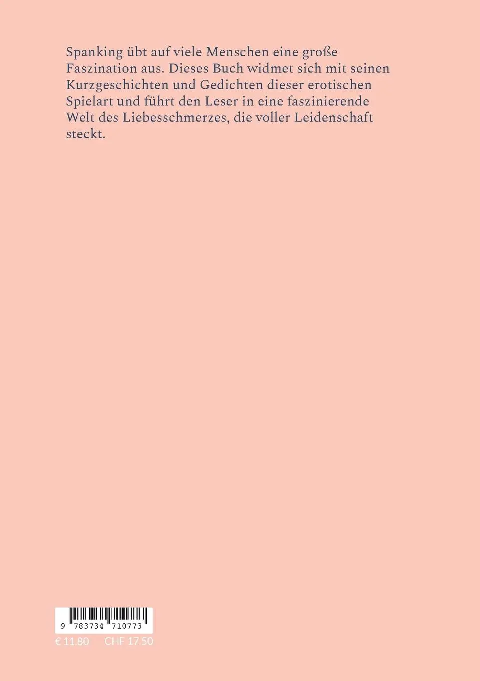 Rückseite: 9783734710773 | Lieblich pfeift der Rohrstock | Spankingtexte | I. Digas | Taschenbuch