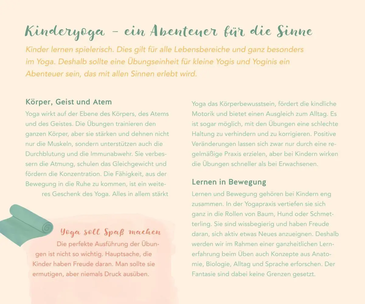 Bild: 9783833880773 | Kinderyoga - Die Mitmach-Box | 32 Übungen mit Lern- und Spieleffekt