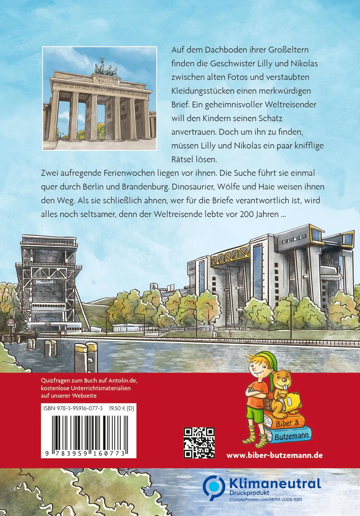 Rückseite: 9783959160773 | Schatzsuche in Berlin und Brandenburg | Steffi Bieber-Geske | Buch