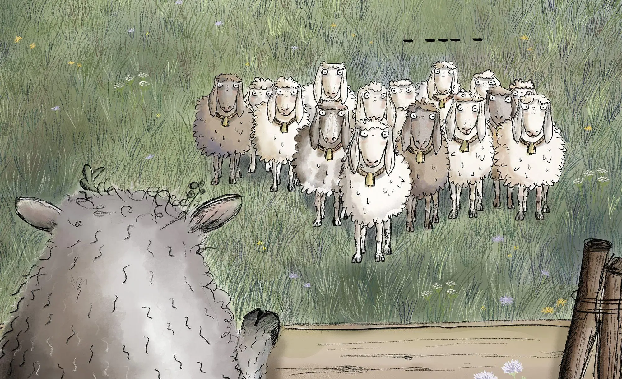 Bild: 9783989620773 | Die krasseste Herde | oder der Tag, an dem der Zaun krachte | Rühl