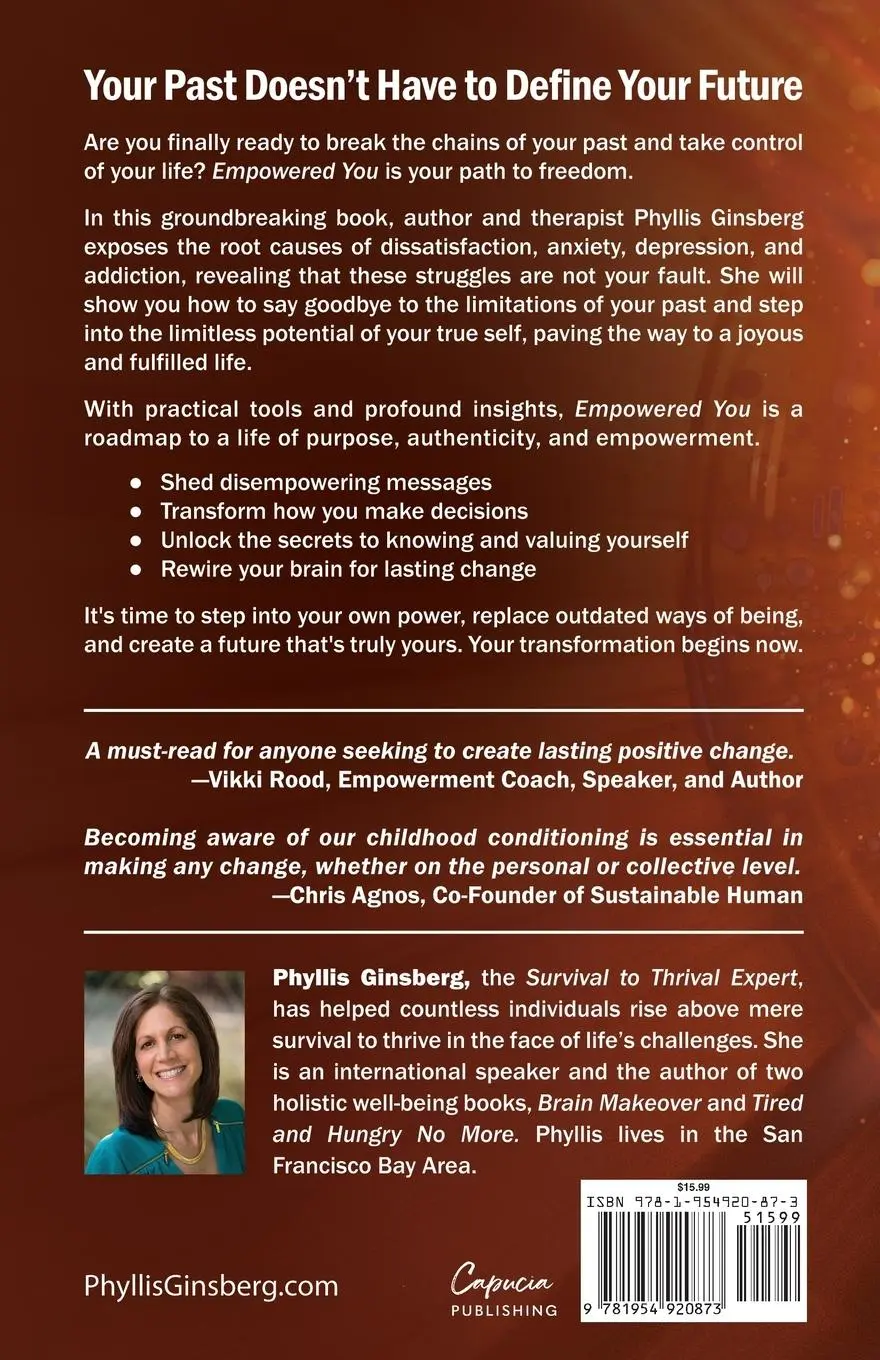 Rückseite: 9781954920873 | Empowered You | Phyllis Ginsberg | Taschenbuch | Englisch | 2024