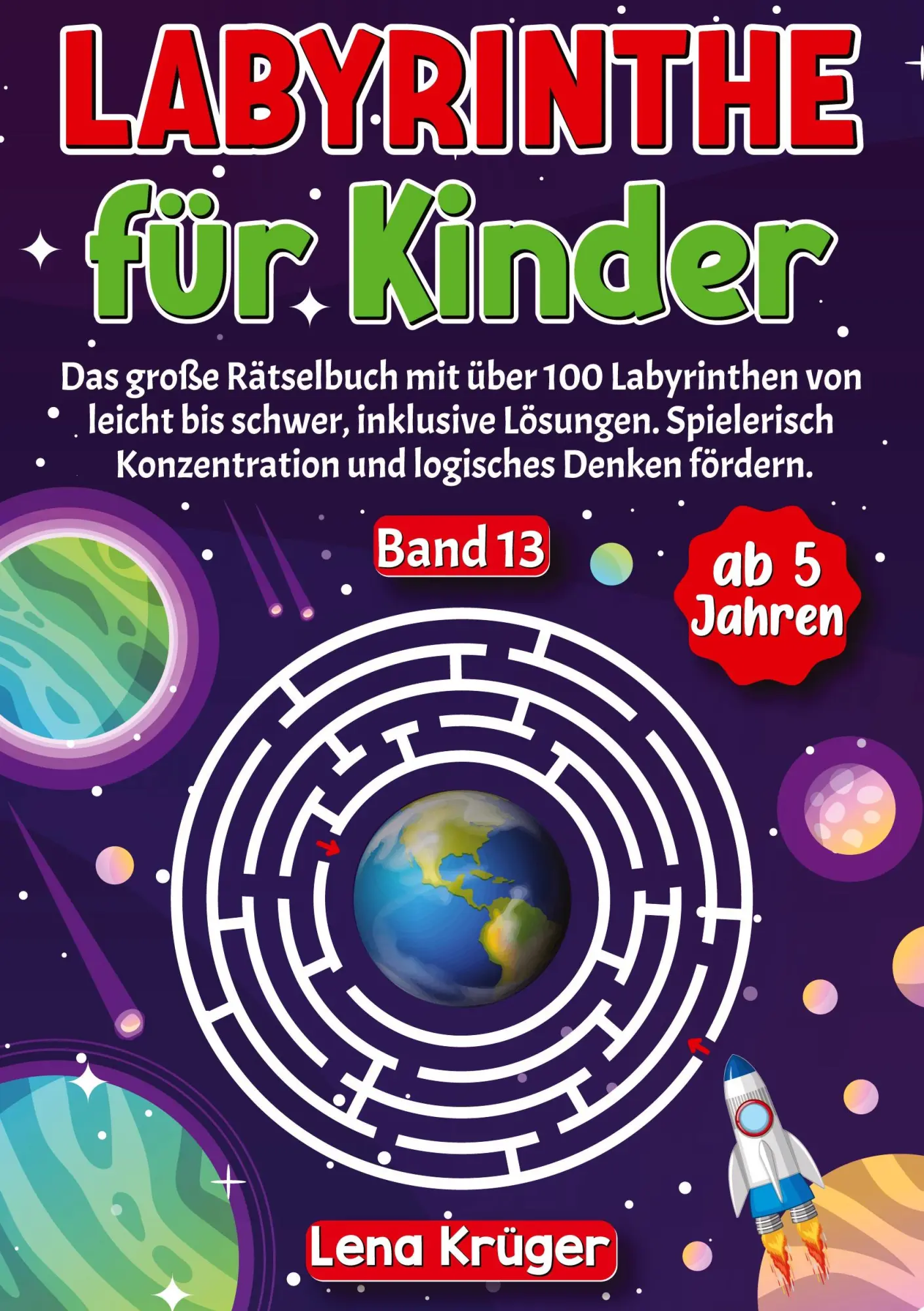 Cover: 9783384170873 | Labyrinthe für Kinder ab 5 Jahren - Band 13 | Lena Krüger | Buch