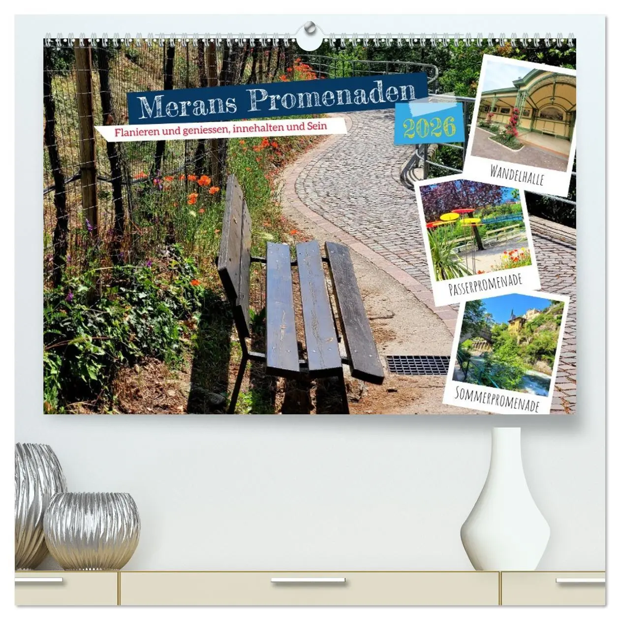 Cover: 9783457430873 | Merans Promenaden - Flanieren und geniessen, innehalten und Sein...
