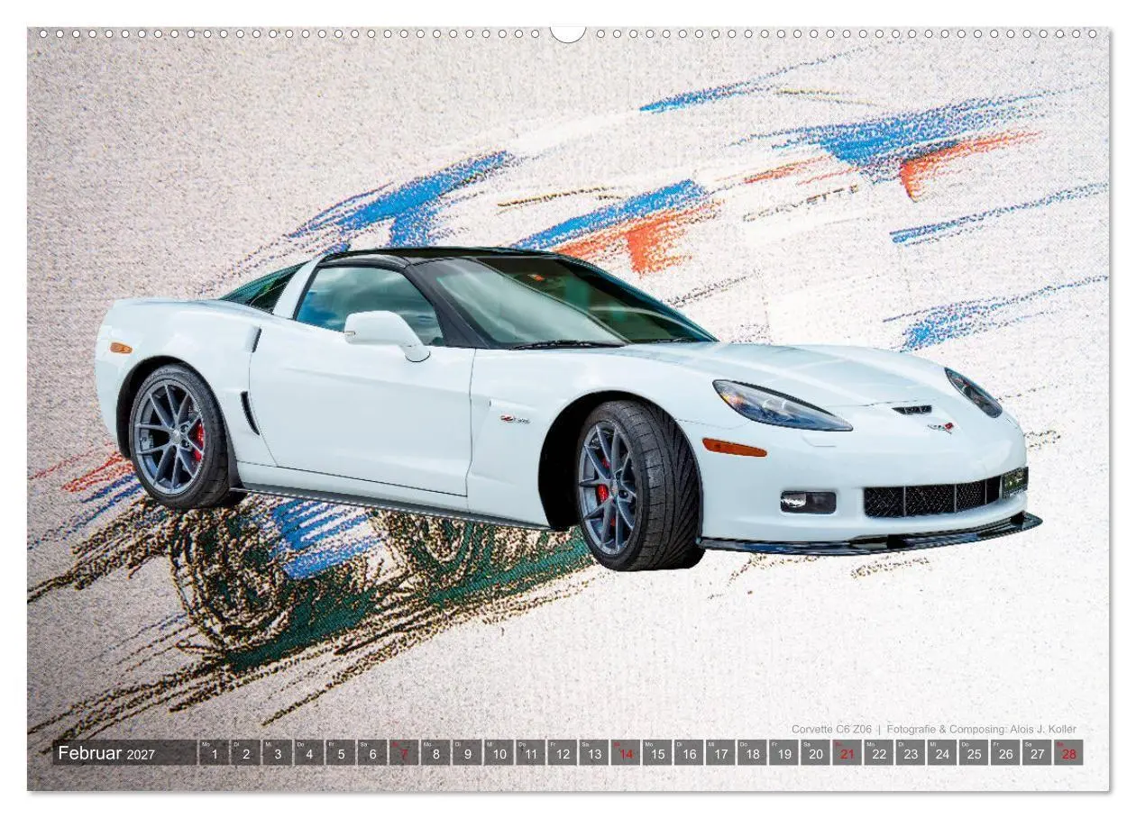 Bild: 9783569540873 | Corvette Photocomposing (Wandkalender 2027 DIN A2 quer), CALVENDO...
