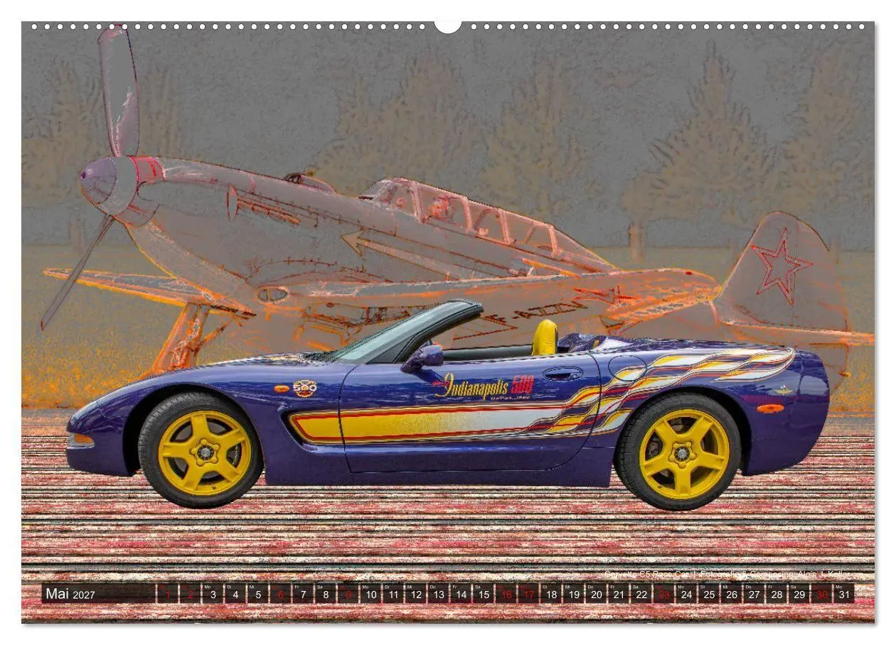 Bild: 9783569540873 | Corvette Photocomposing (Wandkalender 2027 DIN A2 quer), CALVENDO...