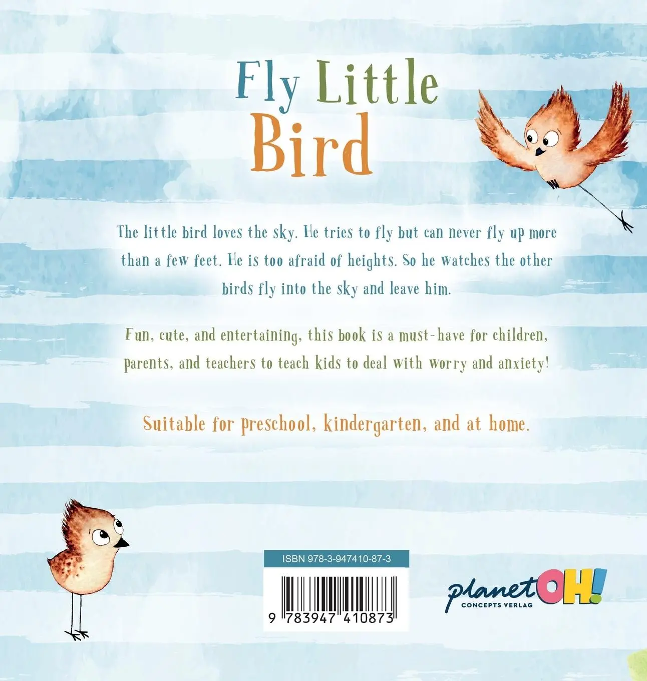 Rückseite: 9783947410873 | Fly, Little Bird - Flieg, kleiner Vogel | Ingo Blum | Buch | Gebunden