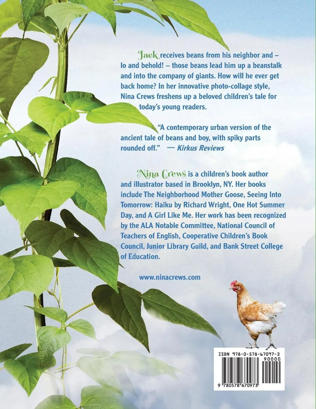 Rückseite: 9780578670973 | Jack and the Beanstalk | Nina Crews | Taschenbuch | Englisch | 2020