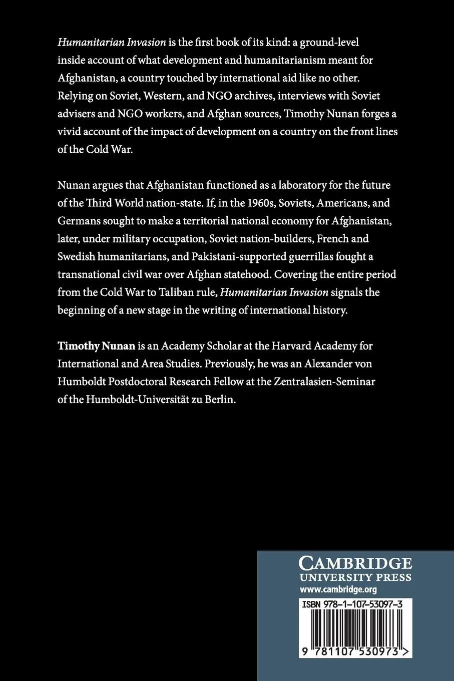 Rückseite: 9781107530973 | Humanitarian Invasion | Timothy Nunan | Taschenbuch | Englisch | 2018