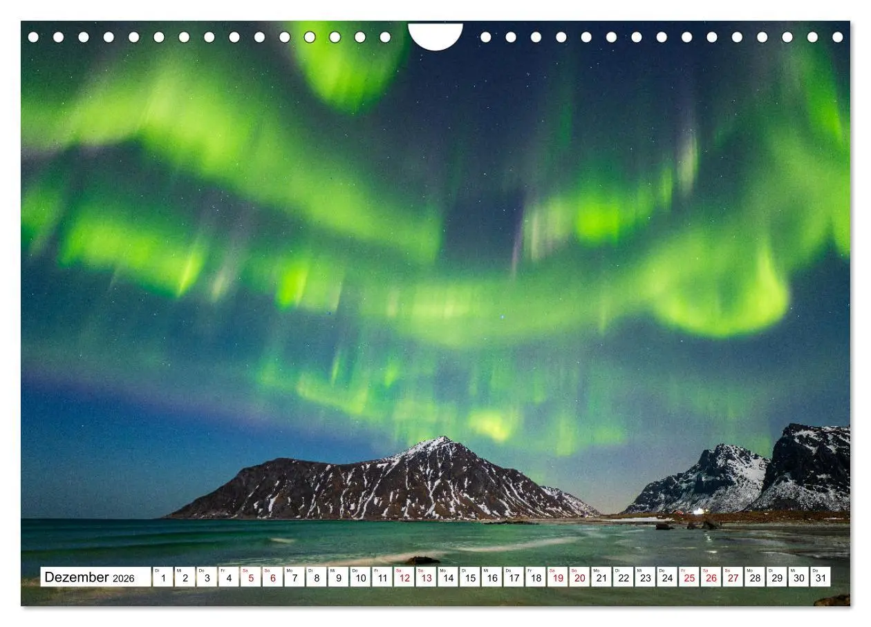 Bild: 9783457590973 | Licht des Nordens - LOFOTEN (Wandkalender 2026 DIN A4 quer),...