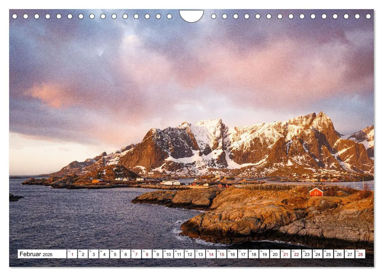 Bild: 9783457590973 | Licht des Nordens - LOFOTEN (Wandkalender 2026 DIN A4 quer),...