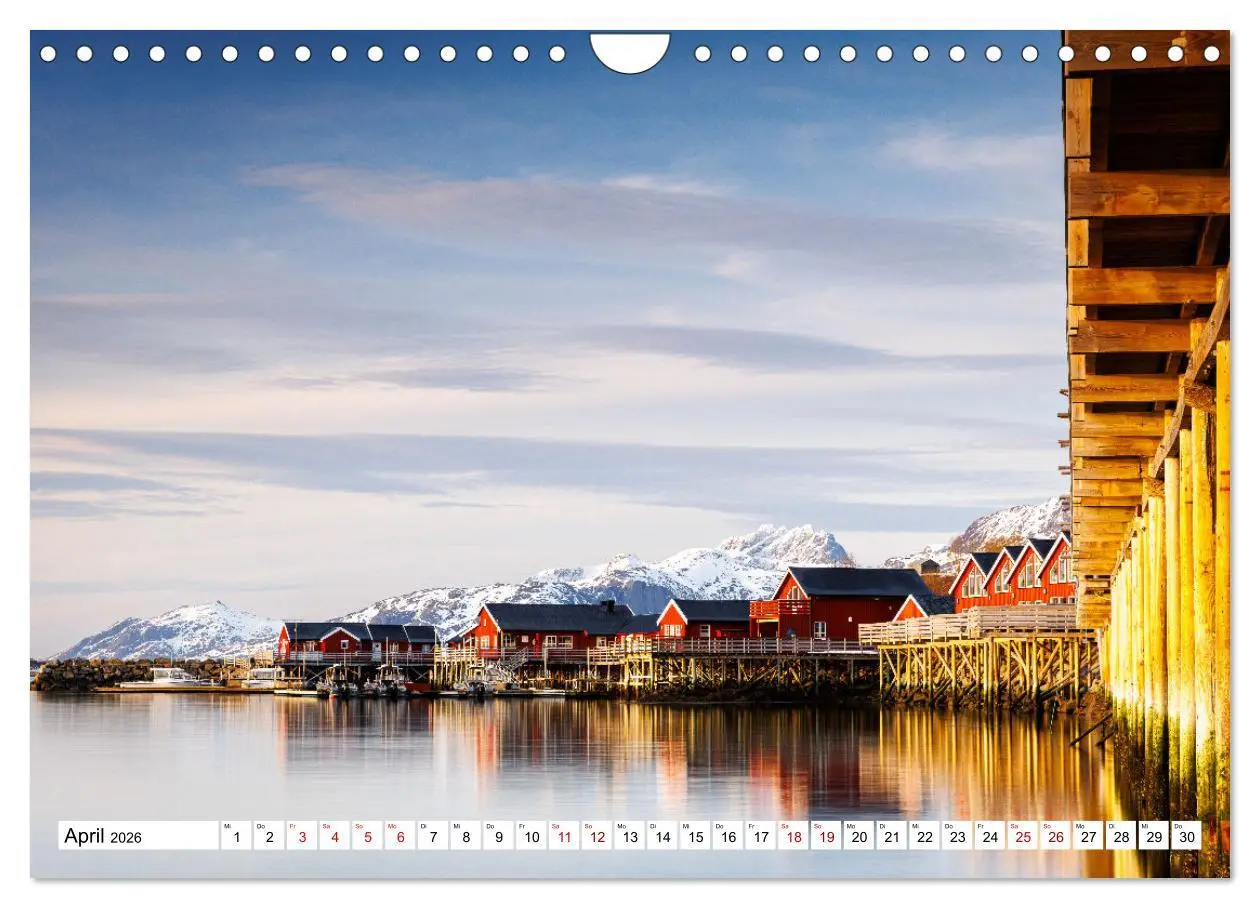 Bild: 9783457590973 | Licht des Nordens - LOFOTEN (Wandkalender 2026 DIN A4 quer),...