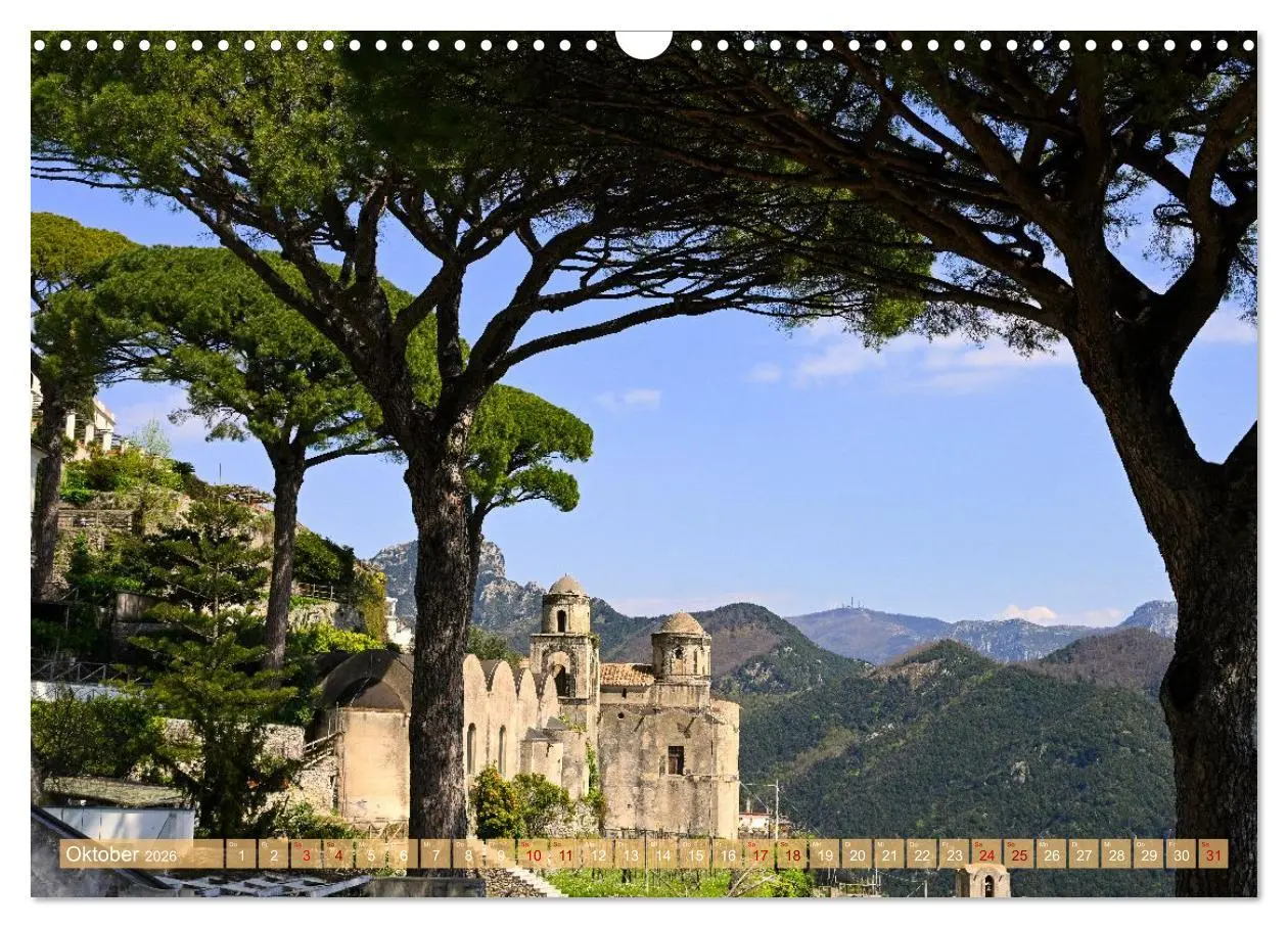 Bild: 9783457800973 | Sehnsuchtsort Amalfiküste (Wandkalender 2026 DIN A3 quer), CALVENDO...