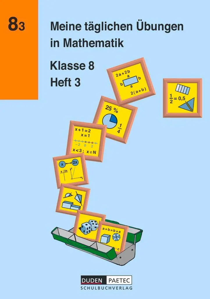 Cover: 9783895170973 | Meine täglichen Übungen in Mathematik Klasse 8 Heft 3 | Michael Unger