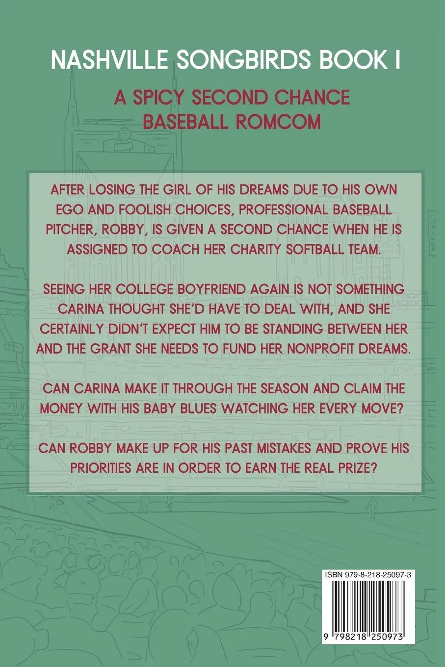 Rückseite: 9798218250973 | Behind in the Count | A Second Chance Baseball Romance | Kat Summers
