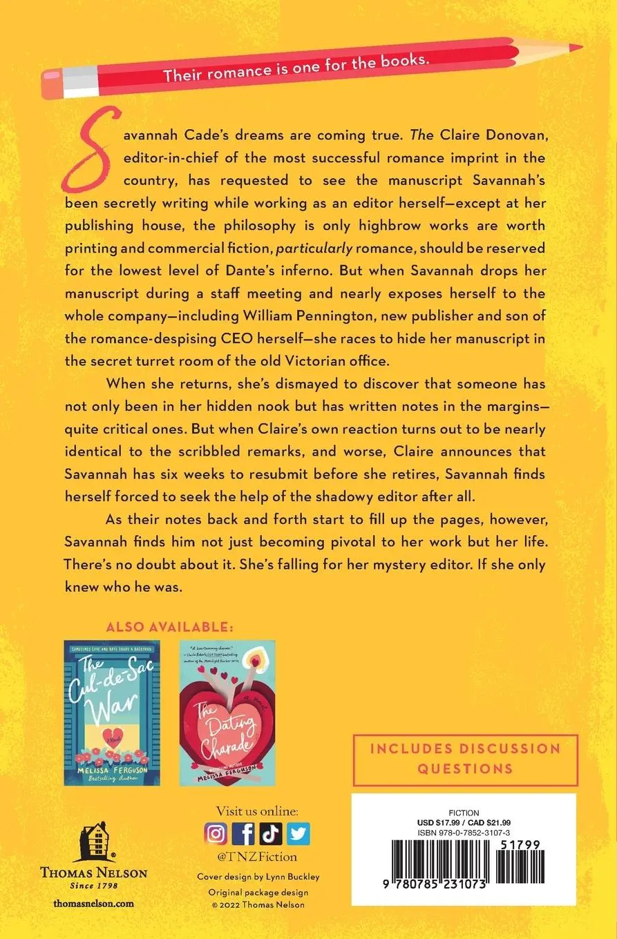 Rückseite: 9780785231073 | Meet Me in the Margins | A Rom-Com for People Who Love Books | Buch