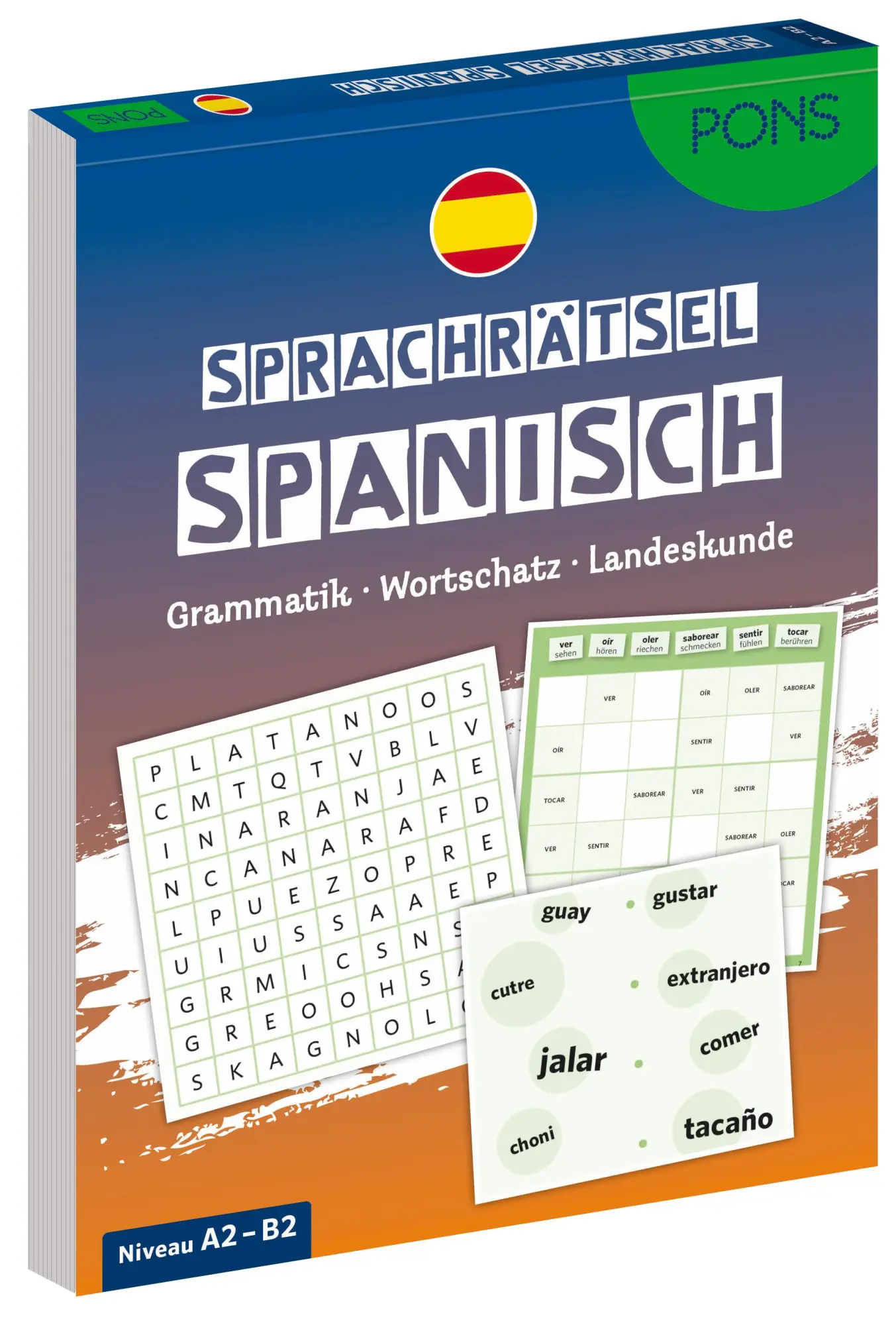 Cover: 9783125661073 | PONS Sprachrätsel Spanisch | Taschenbuch | PONS Sprachrätsel | 176 S.