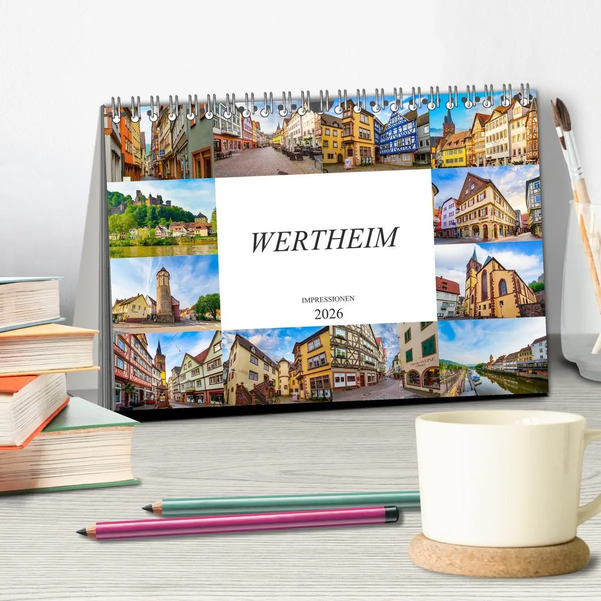 Bild: 9783457791073 | Wertheim Impressionen (Tischkalender 2026 DIN A5 quer), CALVENDO...