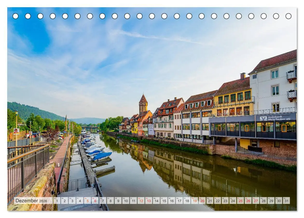Bild: 9783457791073 | Wertheim Impressionen (Tischkalender 2026 DIN A5 quer), CALVENDO...