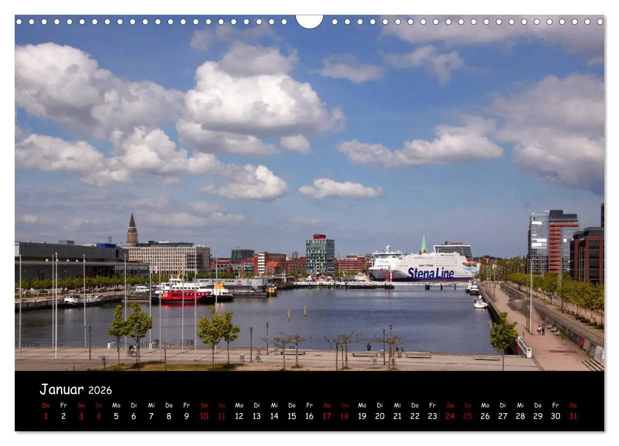 Bild: 9783457931073 | Kiel - Stadt an der Förde (Wandkalender 2026 DIN A3 quer), CALVENDO...