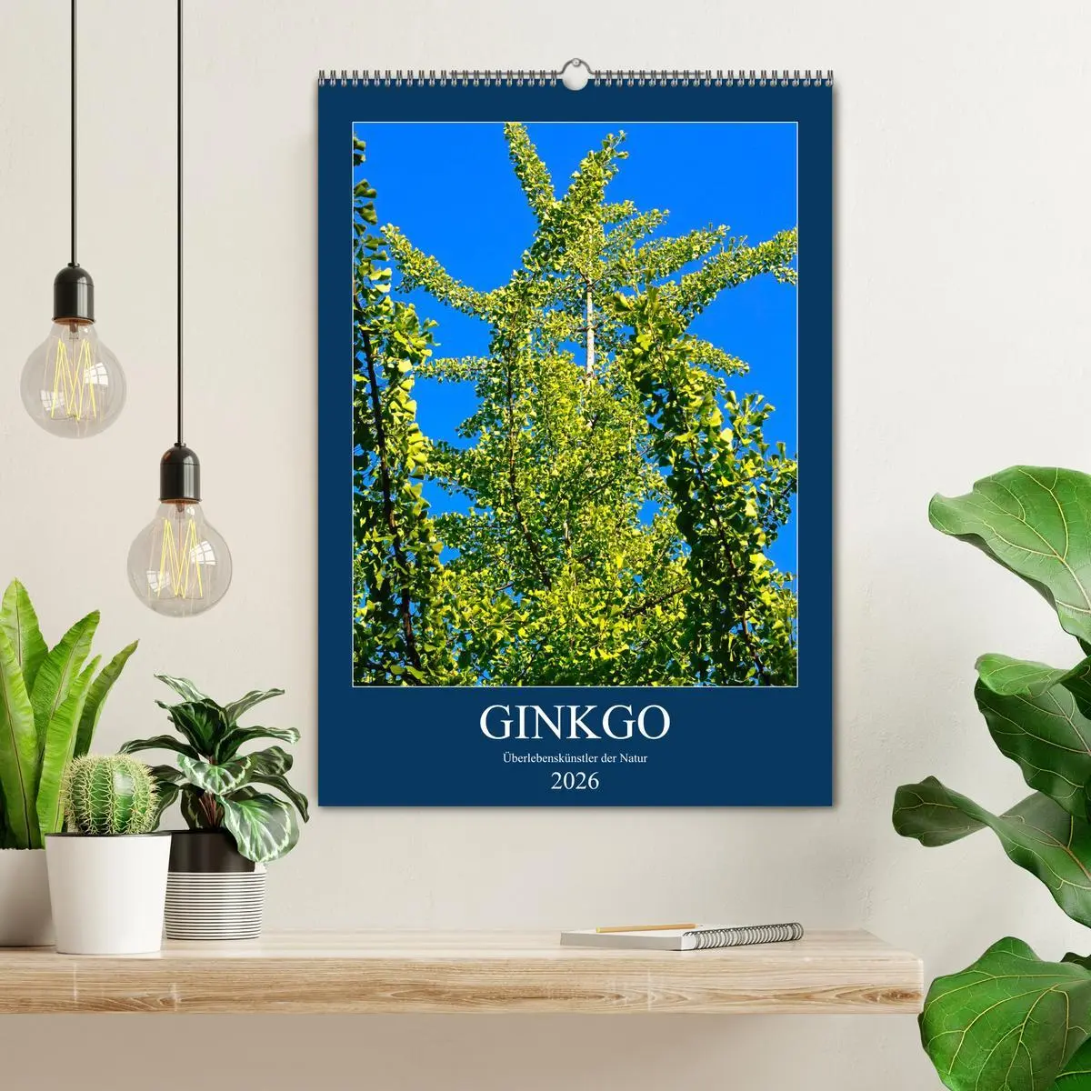 Bild: 9783516401073 | Ginkgo (Wandkalender 2026 DIN A2 hoch), CALVENDO Monatskalender | 2026