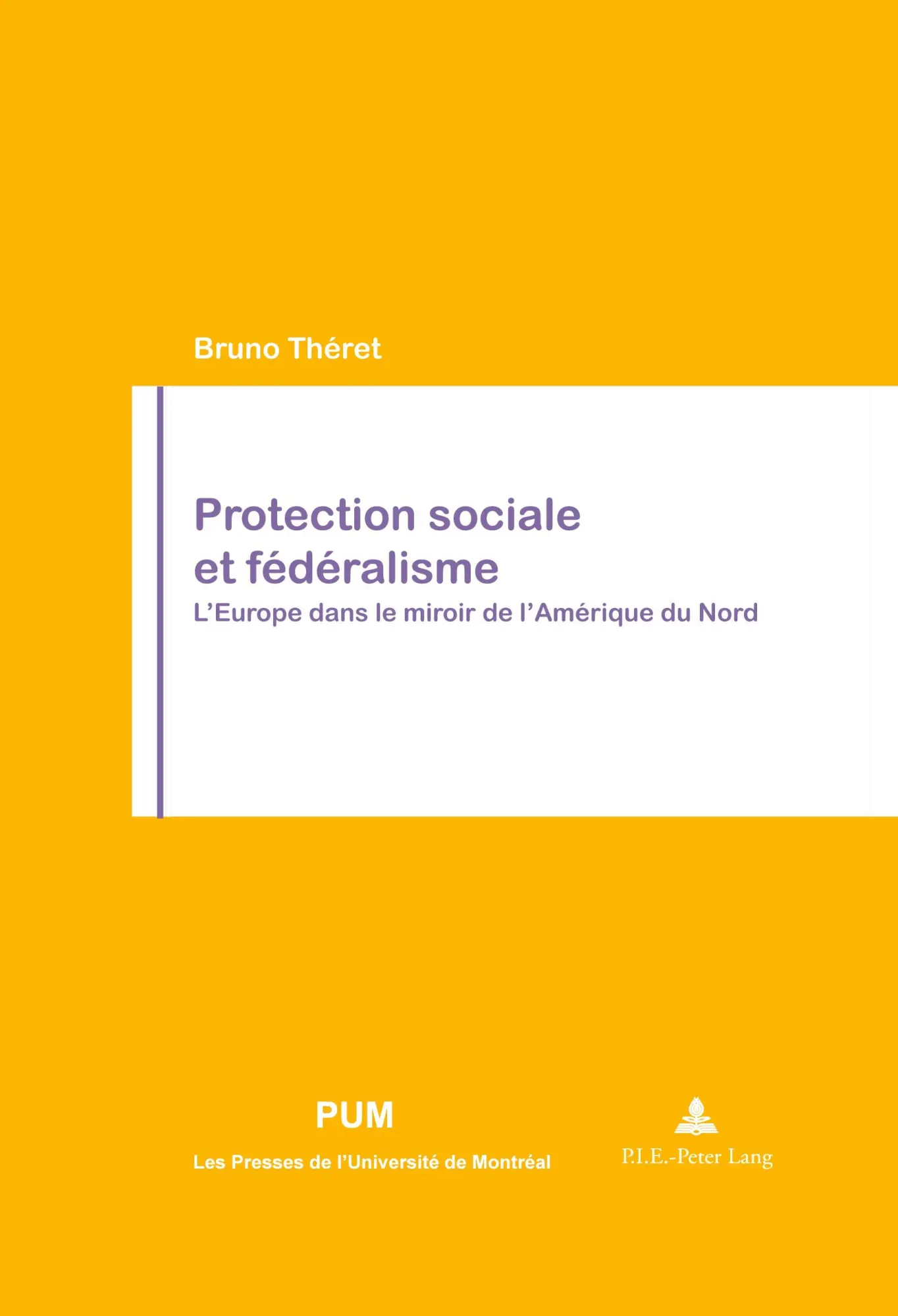Cover: 9789052011073 | Protection sociale et fédéralisme | Bruno Théret | Taschenbuch | 2002