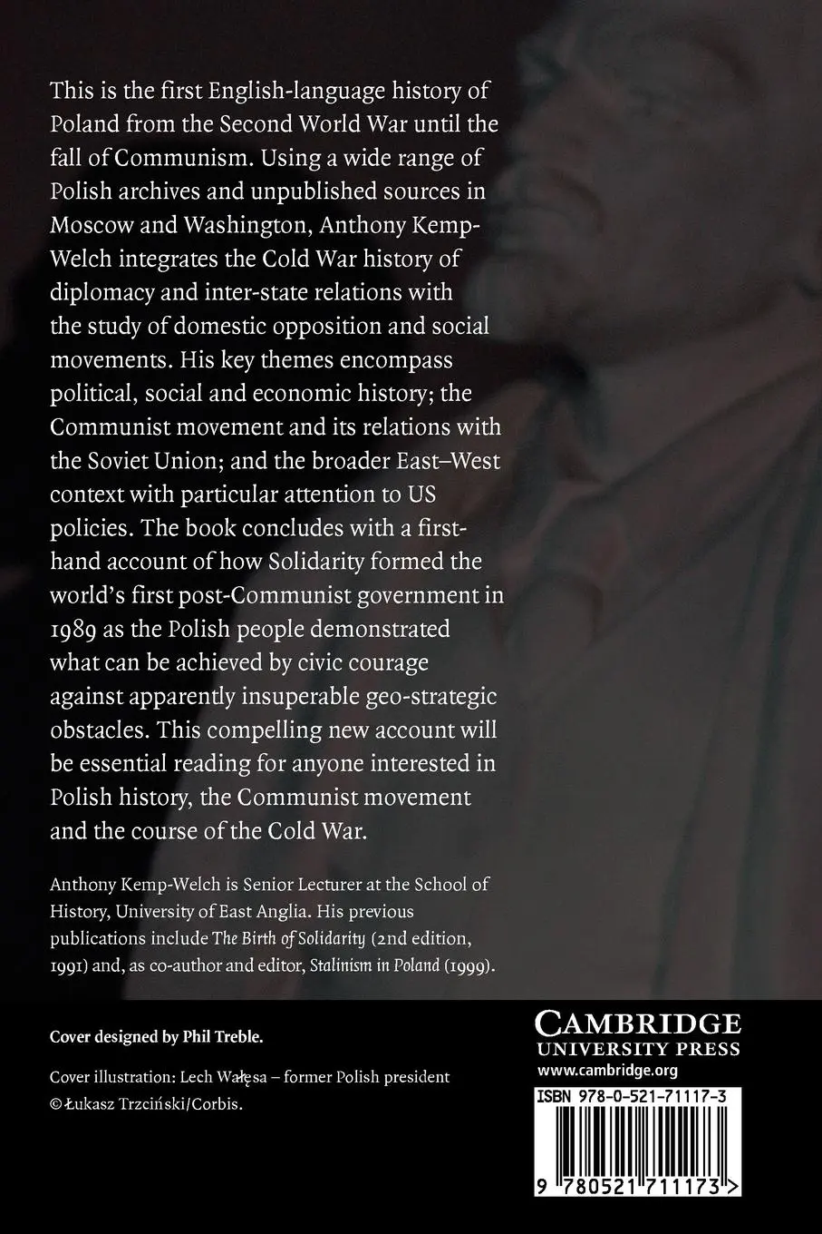 Rückseite: 9780521711173 | Poland Under Communism | A Cold War History | A. Kemp-Welch | Buch