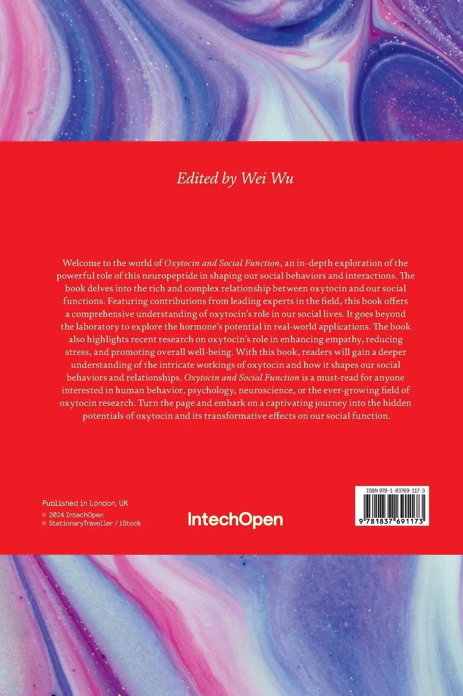Rückseite: 9781837691173 | Oxytocin and Social Function | Wei Wu | Buch | Englisch | 2024