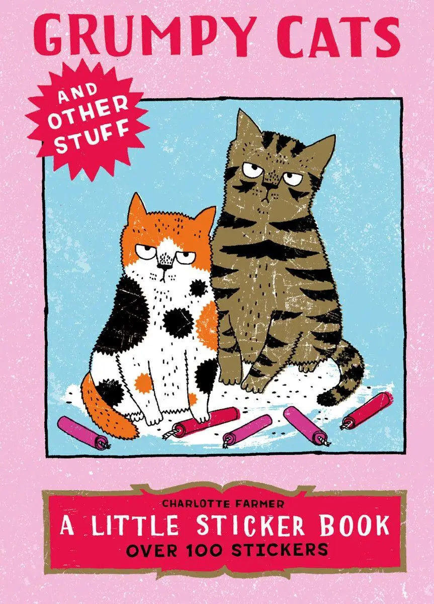 Cover: 9781837761173 | Grumpy Cats and Other Stuff | Skittledog Little Sticker Books | Farmer