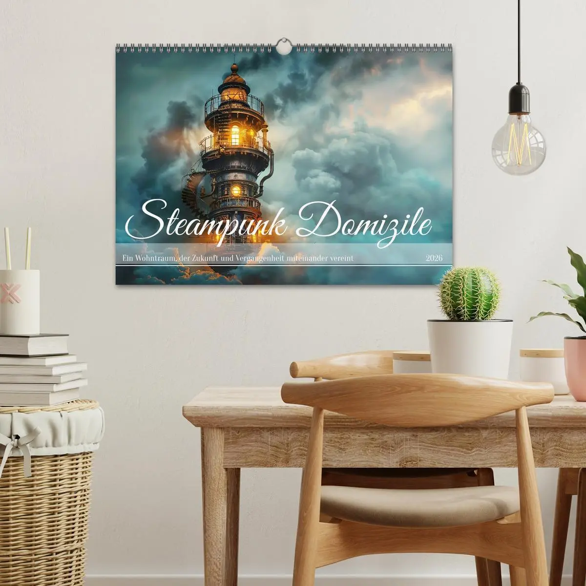 Bild: 9783457301173 | Steampunk Domizile (Wandkalender 2026 DIN A3 quer), CALVENDO...