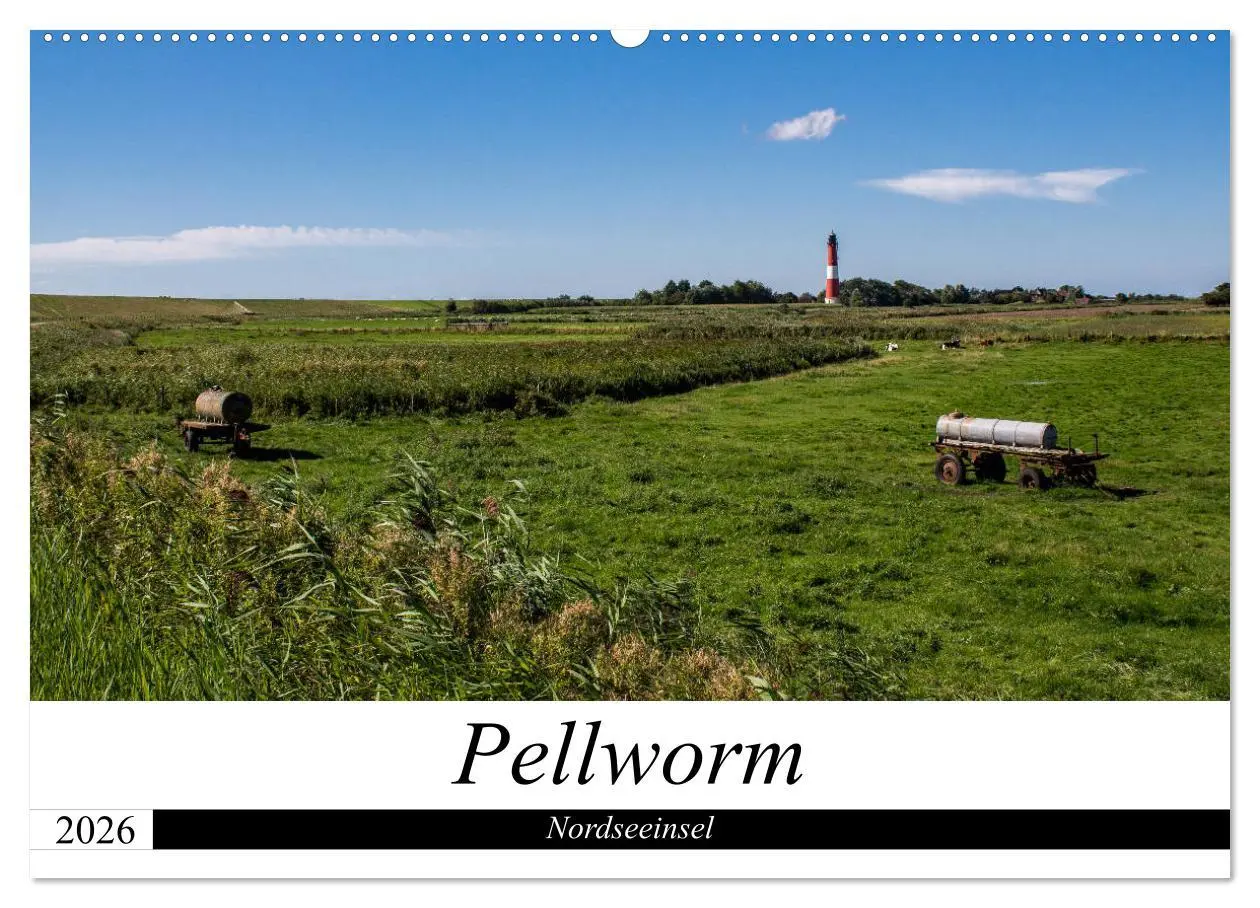 Cover: 9783457851173 | Nordseeinsel Pellworm 2026 (Wandkalender 2026 DIN A2 quer),...