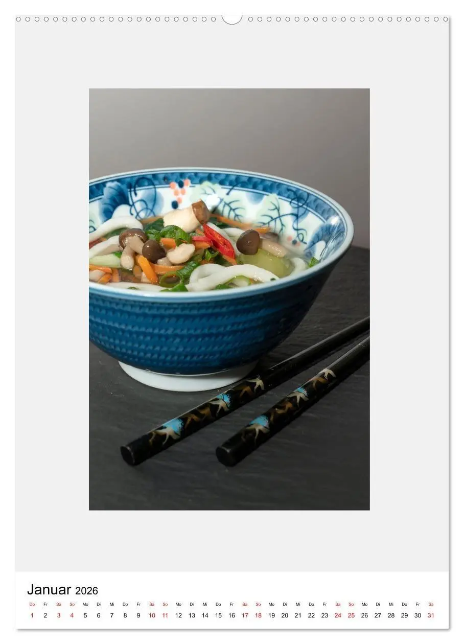 Bild: 9783516321173 | Japanese Cuisine II (Wandkalender 2026 DIN A2 hoch), CALVENDO...