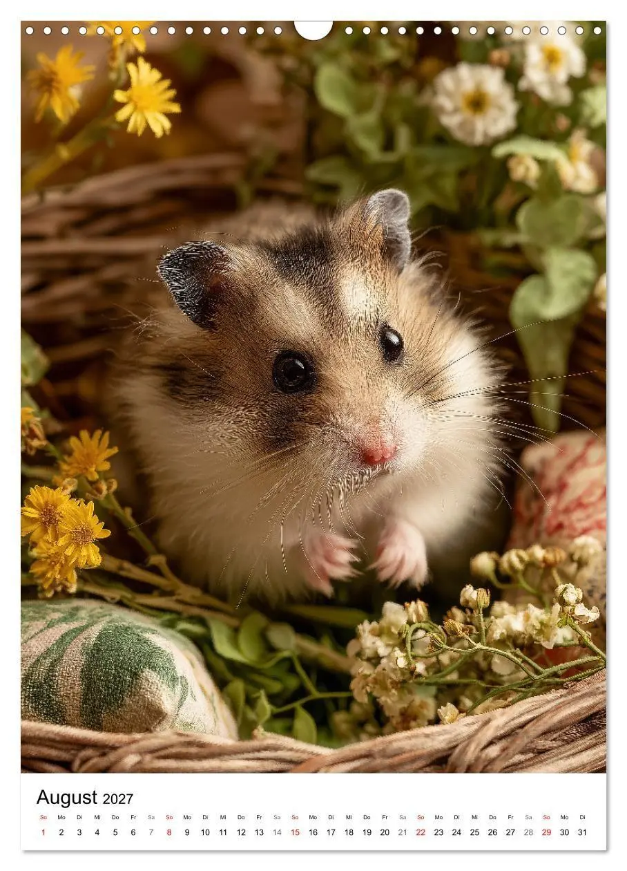 Bild: 9783516871173 | Hamster - süße Tiere zum Verlieben (Wandkalender 2027 DIN A3 hoch),...