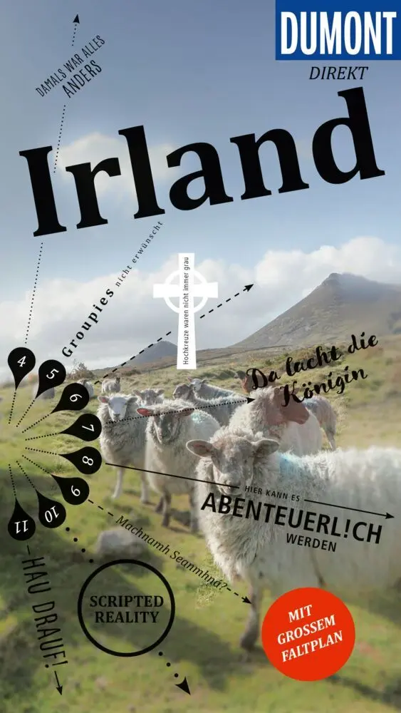 Cover: 9783616001173 | DUMONT direkt Reiseführer Irland | Mit großem Faltplan | Bernd Biege